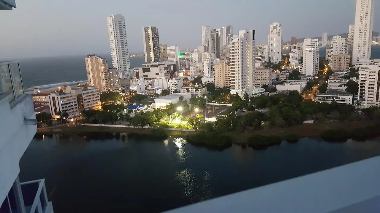 Apartamento 2207 Frente Al Mar El Laguito, Conquistador Apartment Cartagena